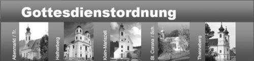 Gottesdienstordung